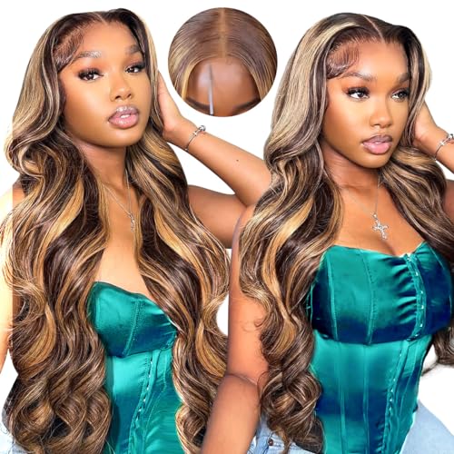 Ombre Highlight 5x5 Glueless Wig