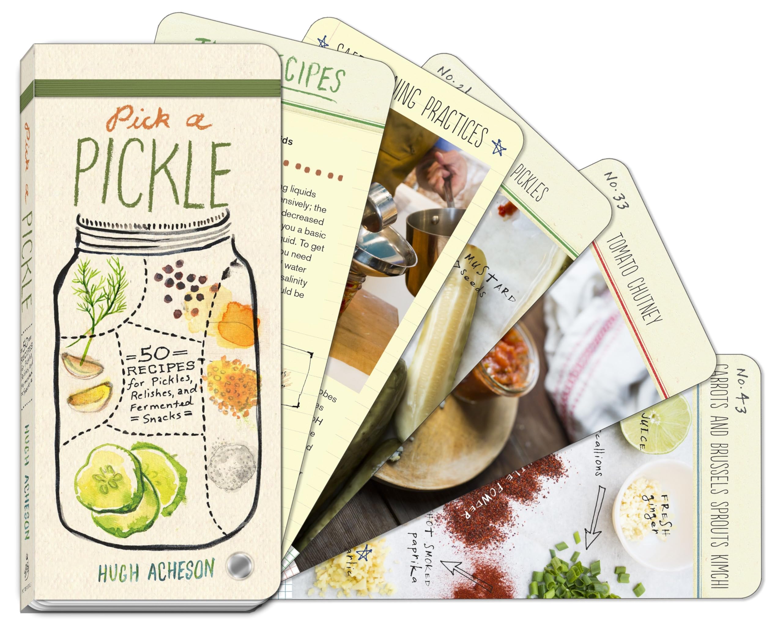 Pick a Pickle: 50 Easy Homemade Pickle, Relish & Fermented Snack Recipes - DIY Fermentation Cookbook for Canning, Gifts & Healthy Gut-Friendly Meals