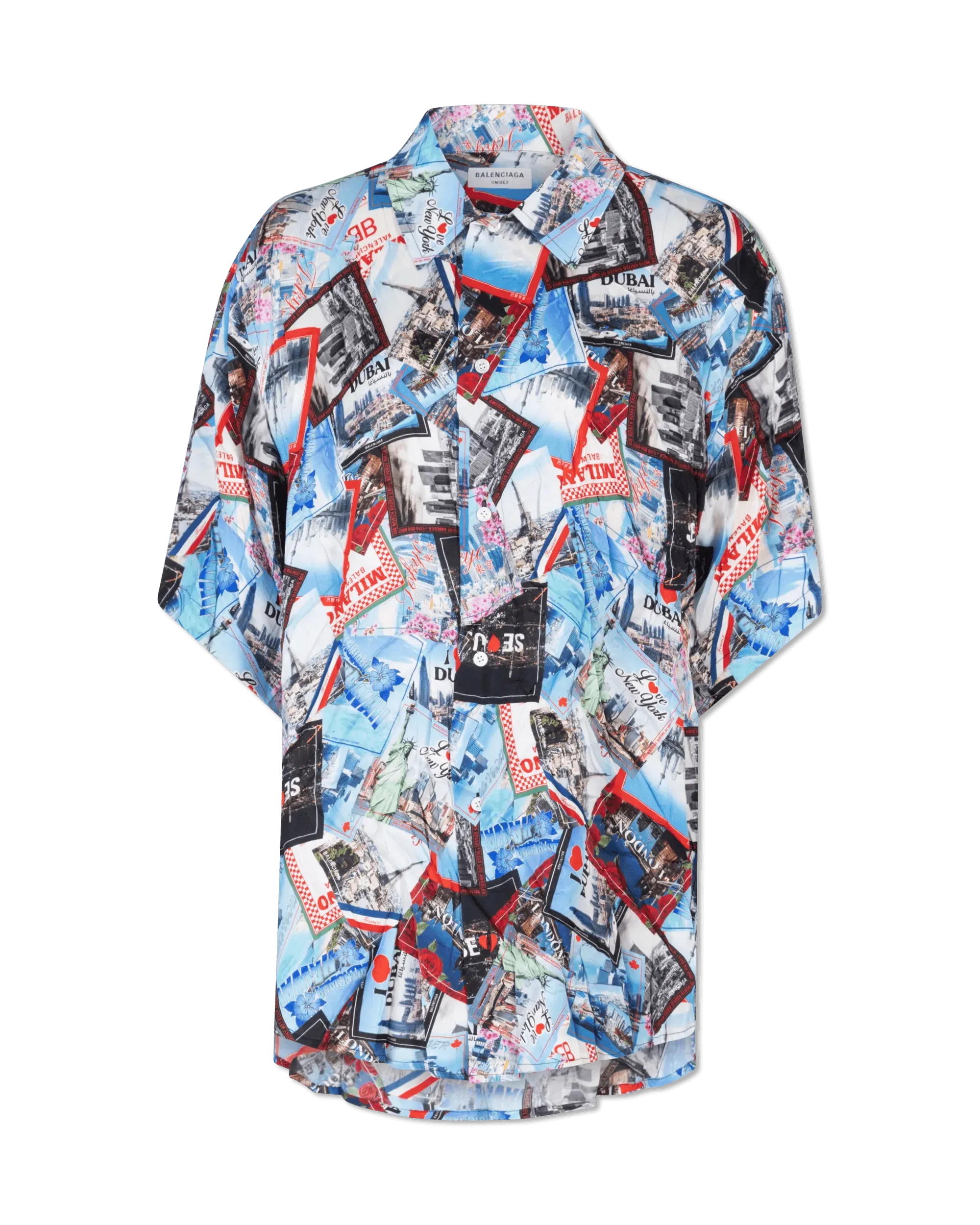 Silk Short Sleeve Shirt for Women - Lightweight Mix Scarves Print Blouse - Perfect for Office, Party & Summer Outfits
