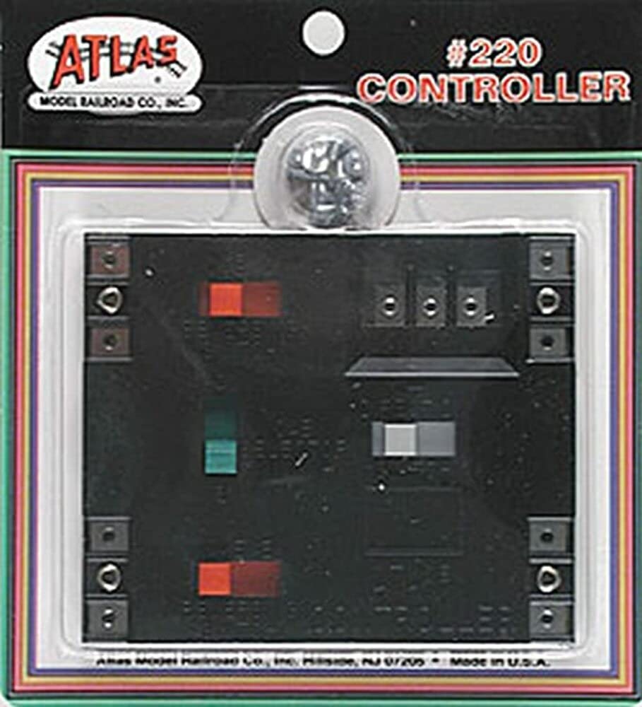 Atlas Model Railroad HO & N Scale Train Controller - Compatible with Atlas Trains | Perfect for Model Train Layouts & DIY Railroad Projects