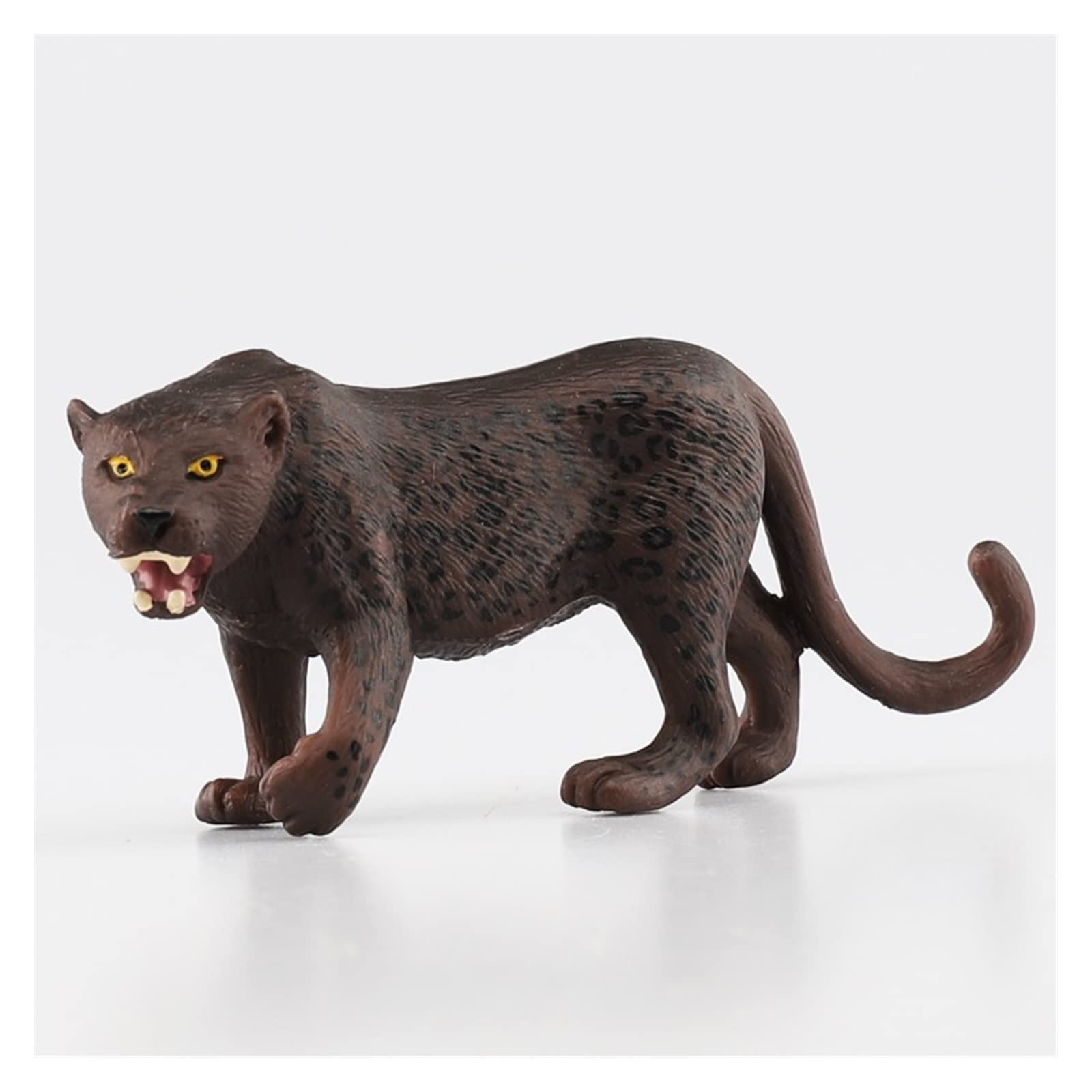 Realistic Black Panther PVC Animal Figure - Jungle Wildlife Toy for Kids, Home Decor & Creative Play | Perfect for Birthday Gifts, Room Decoration & Safari-Themed Parties