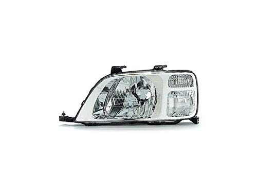1997-2001 Honda CRV Left Driver Side Headlight Assembly Replacement - OEM Fit Headlamp for Improved Night Visibility - Perfect for Driving, Commuting & Road Trips
