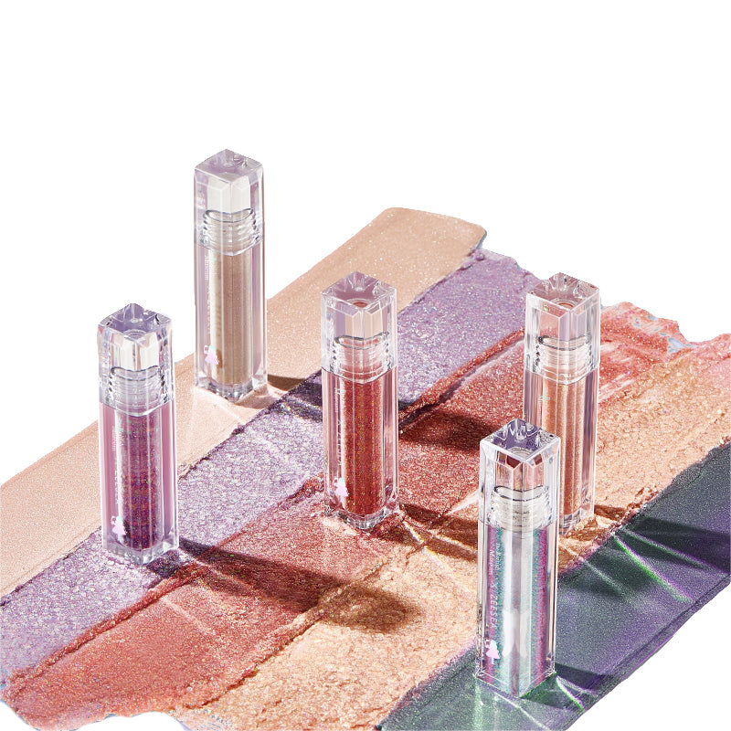 ZEESEA Alice Liquid Eyeshadow - Long Lasting Shimmer & Glitter Eye Makeup for Women - Perfect for Party, Date Night & Special Occasions