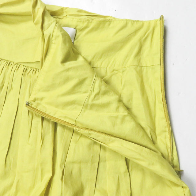 3.1 Phillip Lim Women's Cotton Pleated Midi Skirt - Elegant & Comfortable for Work, Casual Outings & Special Occasions
