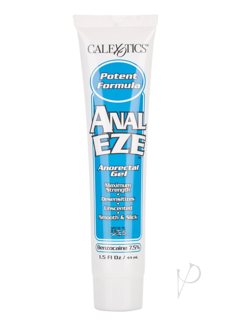 Anal Eze Anorectal Gel for Hemorrhoid & Discomfort Relief - 1.5oz Medicated Cooling Gel - Fast Pain Relief for Piles, Itching & Swelling - Perfect for Postpartum Recovery & Daily Comfort
