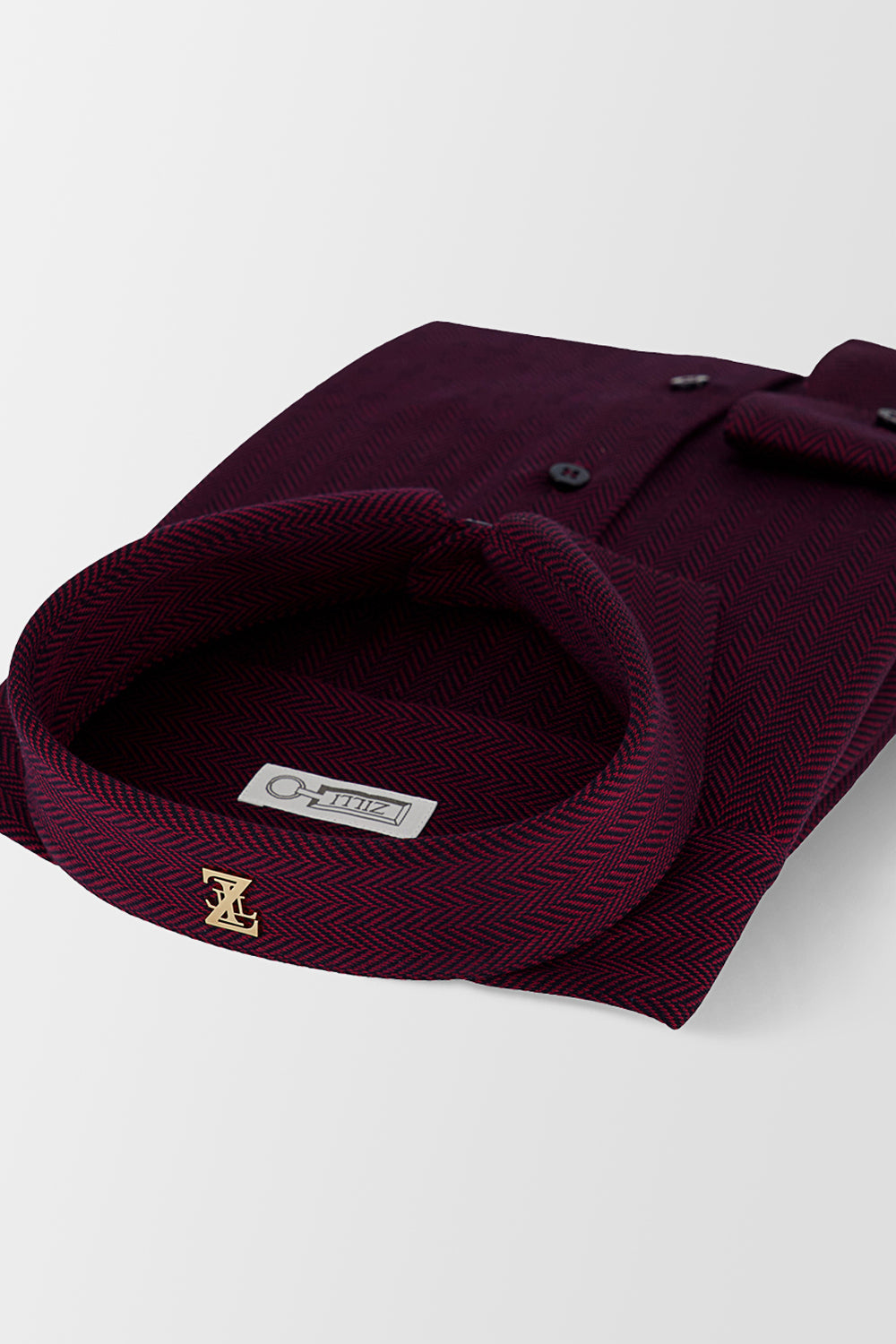 Zilli Red Classic Men's Dress Shirt - Premium Cotton Formal Shirt for Business & Wedding Occasions
