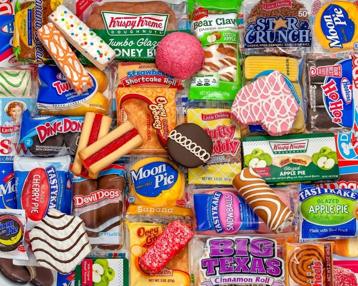 Springbok 500 Piece Jigsaw Puzzle - Nostalgic Snack Treats Photo - Fun Family Activity & Home Decor