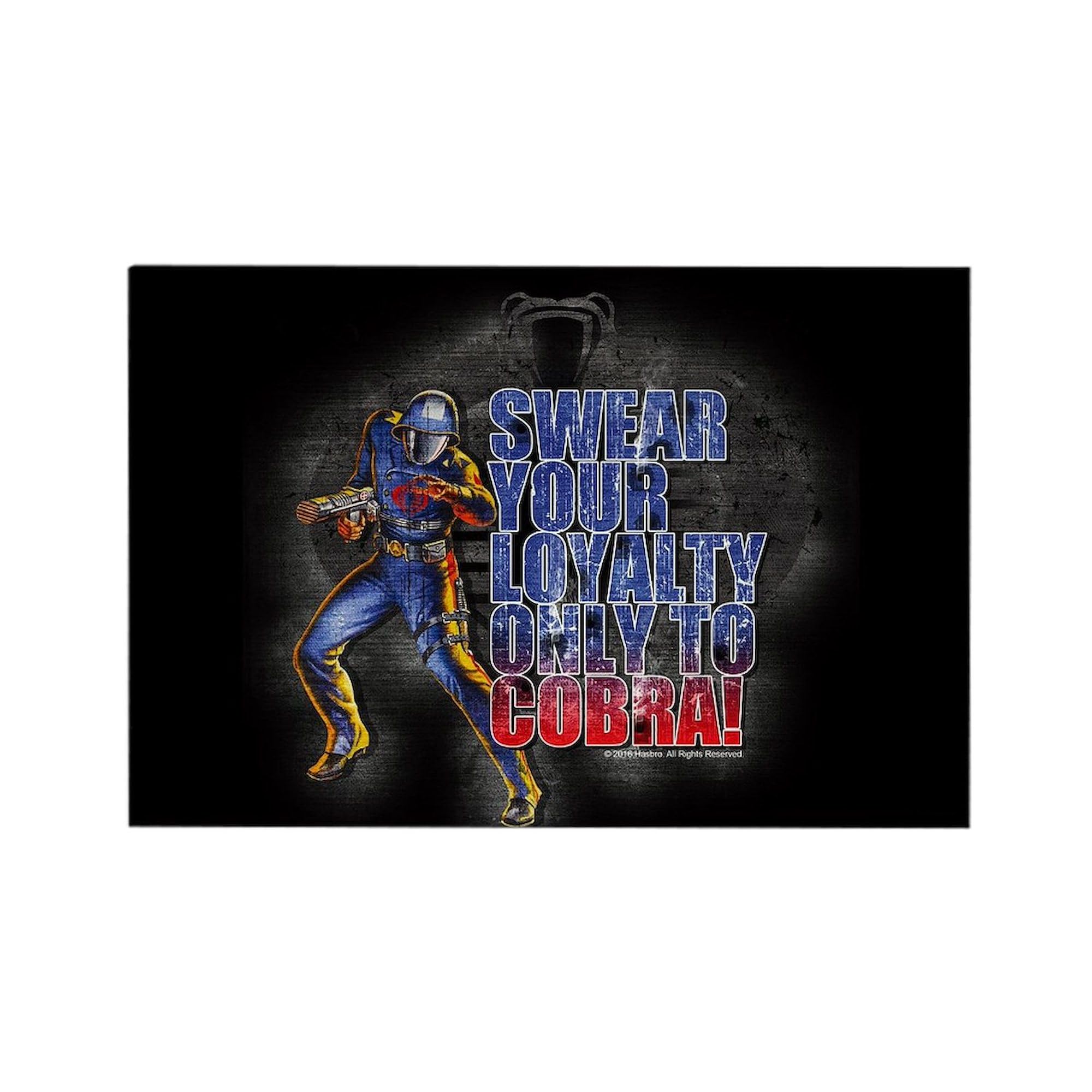 Cobra Commander Rectangle Magnets (100 Pack) - Fun Refrigerator Magnets for Office, Home & Gifts - Perfect for Fridge, Lockers, Whiteboards & Metal Surfaces