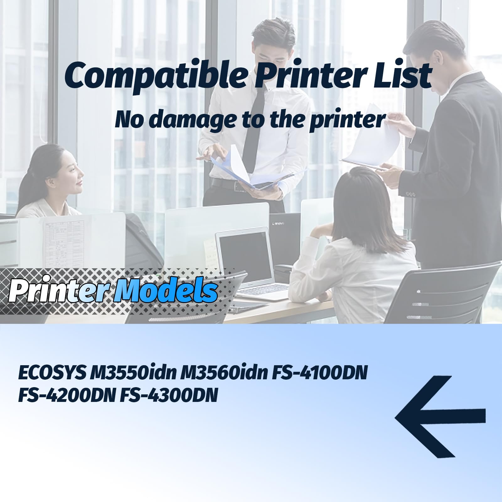 Kyocera DK-3130 Drum Unit - Compatible with Kyocera ECOSYS M3550idn M3560idn & FS-4100DN FS-4200DN FS-4300DN Printers - High Yield 160,000 Pages - OEM Replacement Toner Cartridge with Chip - Ideal for Office & High-Volume Printing Needs (Black)