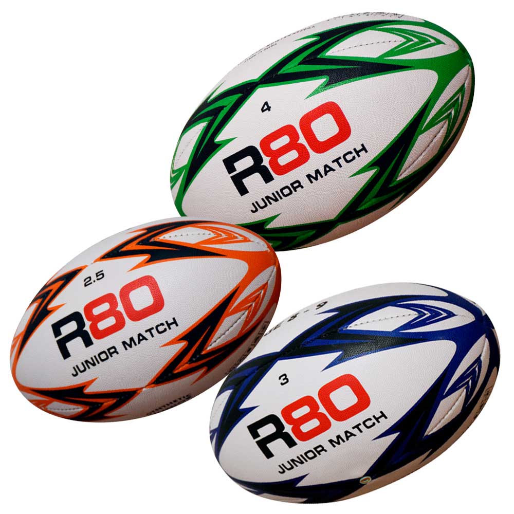 R80 Junior Match Soccer Balls - Size 3 & 4 for Youth Training & Games - Perfect for Kids Soccer Practice, Team Matches & Backyard Play