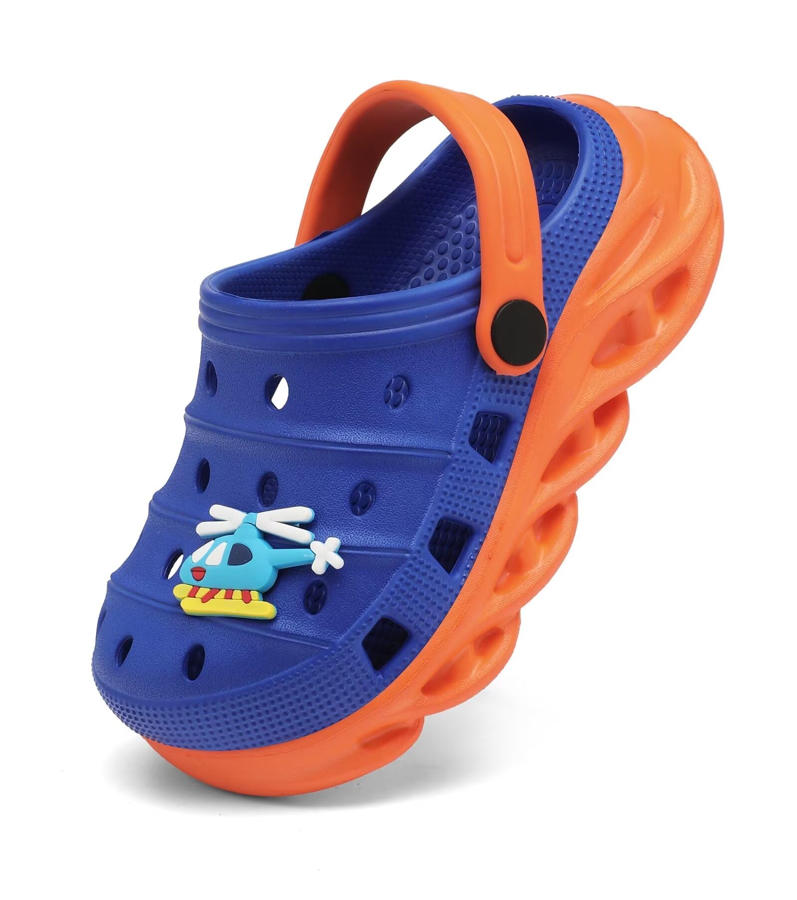 **Toddler Kids Clogs - Slip-On Slide Sandals for Boys & Girls - Comfortable Beach, Pool & Garden Slippers - Perfect for Summer Outdoor Play**