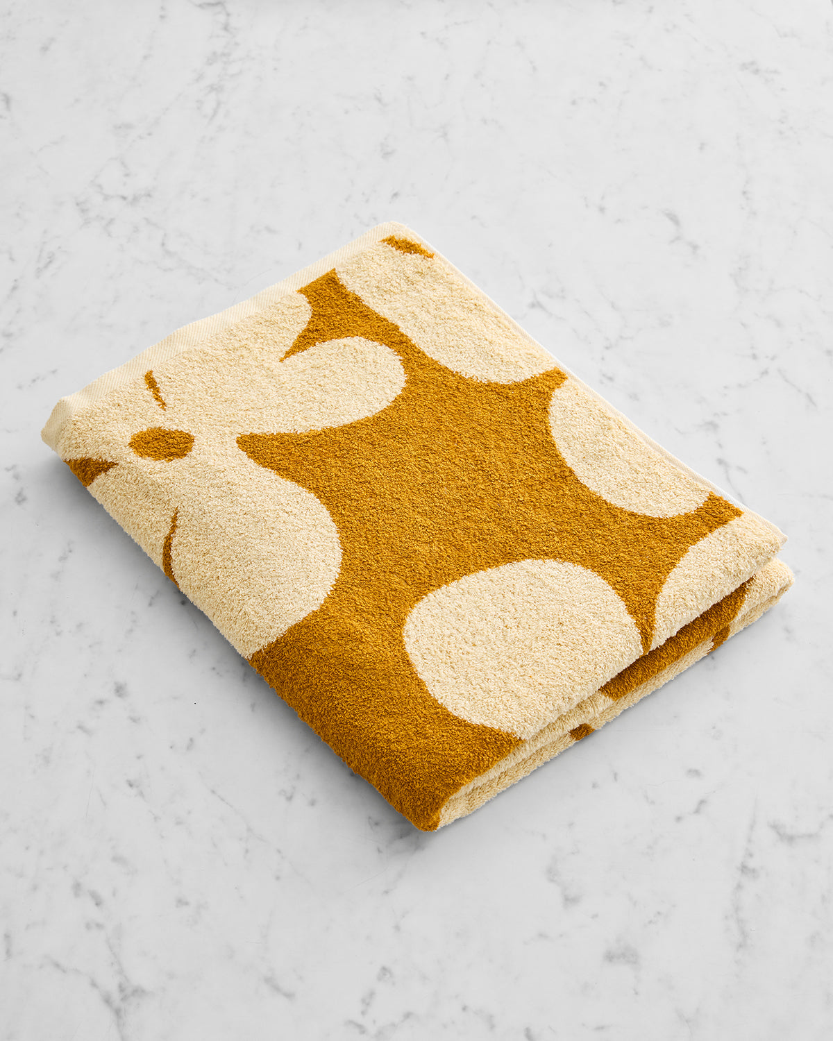 Organic Limoncello & Turmeric Floral 100% French Flax Linen Bath Towel Set - Ultra Absorbent & Quick Dry - Luxury Spa & Bathroom Essentials for Home, Hotel, and Gift Giving