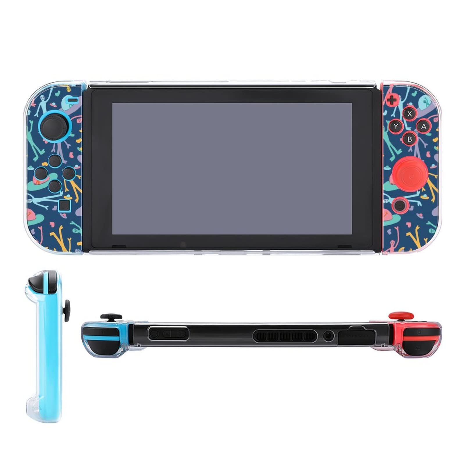 Funny Alien Nintendo Switch Protective Case - Shock-Absorption & Anti-Scratch Design - Perfect for Gaming, Travel & Everyday Protection