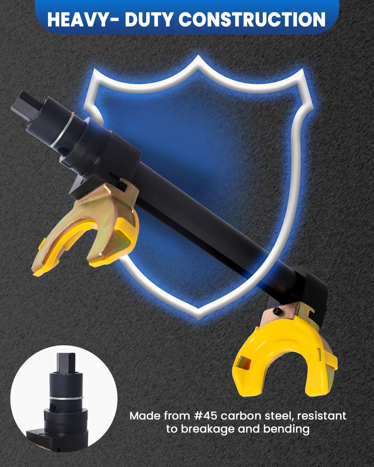 Heavy Duty Universal Coil Spring Compressor Tool - Professional Auto Suspension Repair Kit for Car, Truck & SUV Maintenance - Perfect for DIY Mechanics & Garage Use