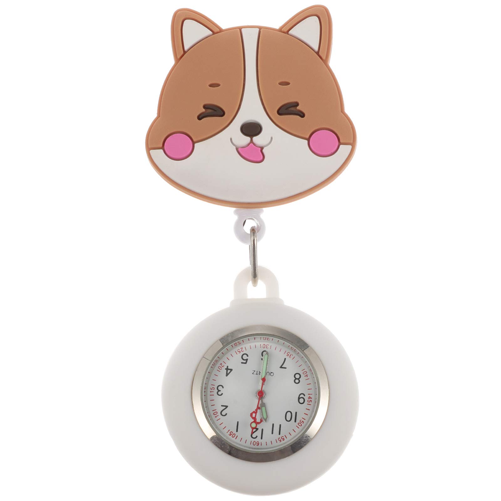 Nurse Pocket Watch - Medical Fob Watch for Doctors, Nurses, Students & Paramedics - Lapel Pin Hanging Brooch Watch - Stylish Women's Fashion Accessory - Perfect for Clinical Shifts, Medical School & Healthcare Professionals