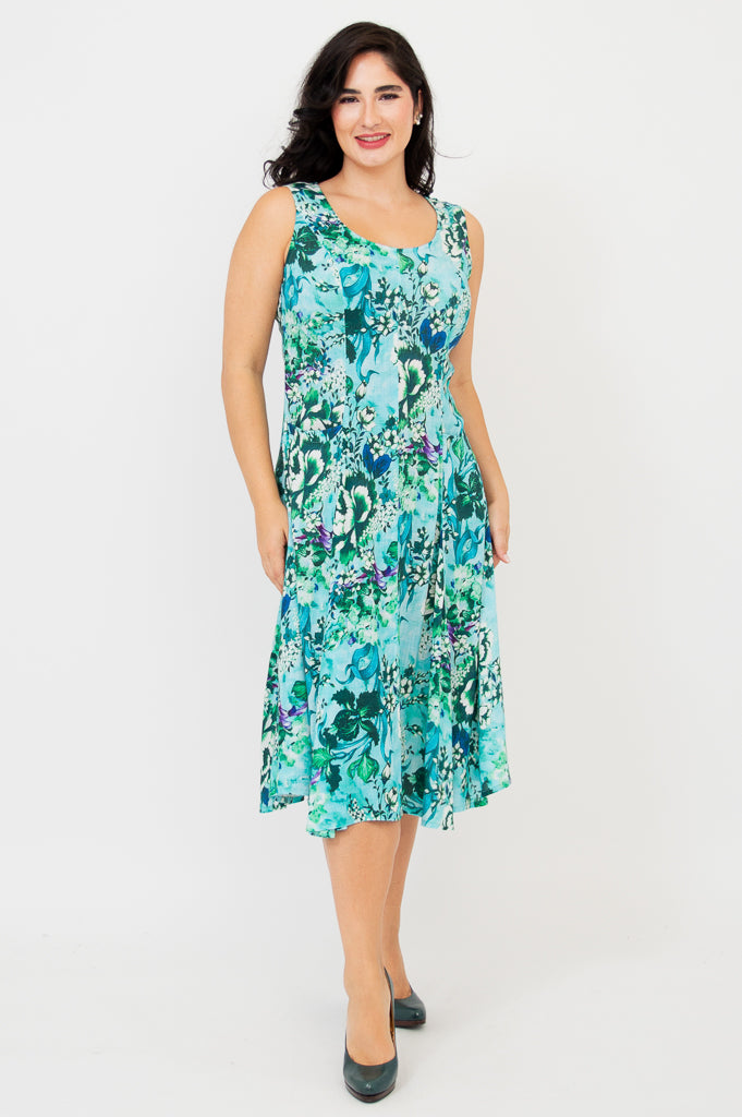 Avery Dress - Enchant Linen Bamboo Blend - Elegant & Comfortable Summer Dress for Women - Perfect for Beach, Vacation & Casual Outings