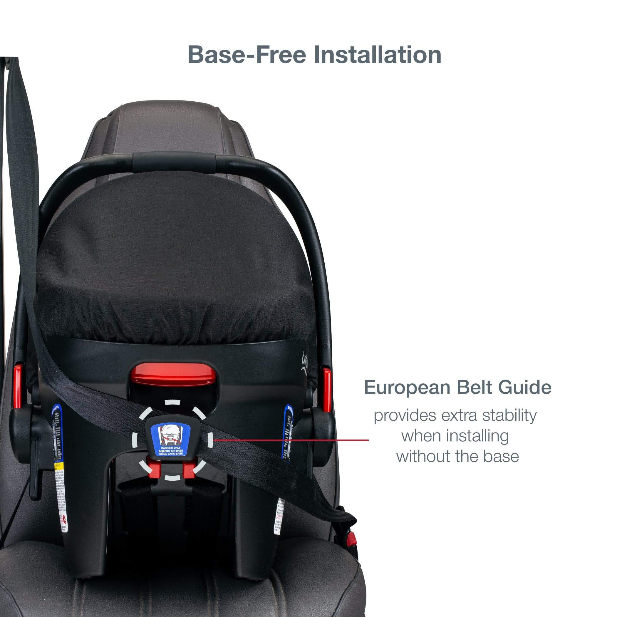Britax B Safe Ultra StayClean Infant Car Seat - Safe & Comfortable Baby Car Seat for Newborns to 35 lbs - Perfect for Travel, Daily Commutes & Family Road Trips