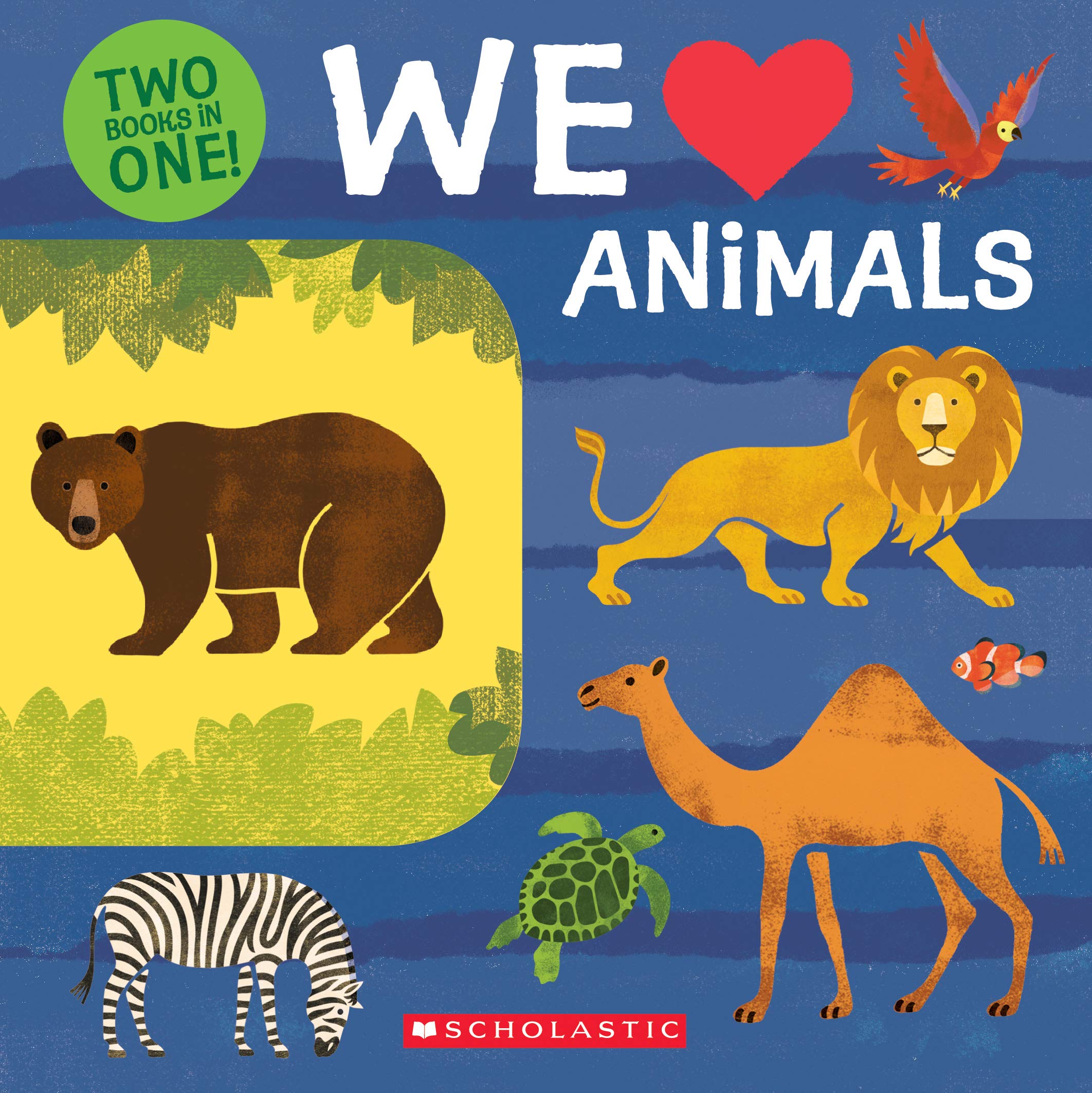 We Love Animals: 2-in-1 Book Set for Kids | Fun Animal Stories & Learning Activities | Perfect for Bedtime Reading & Classroom Education