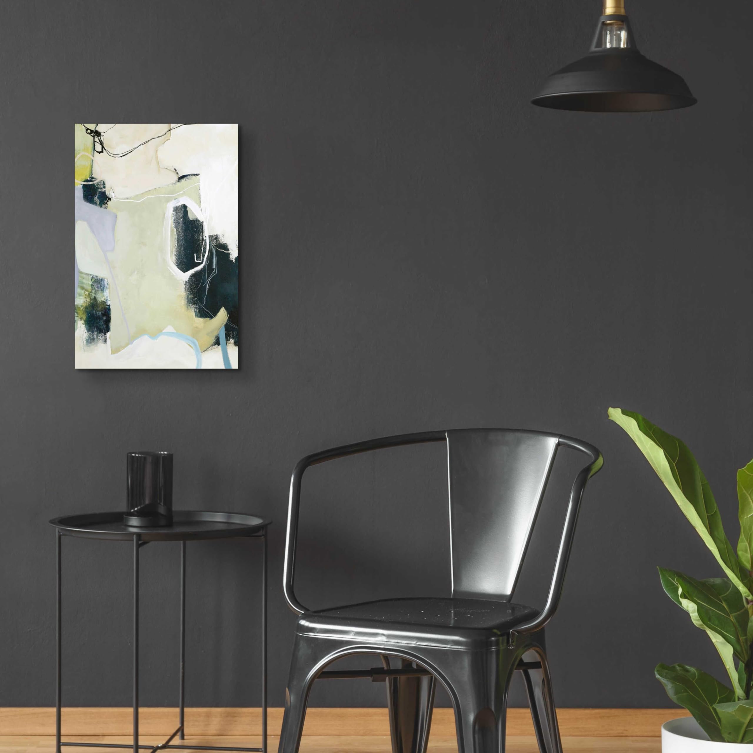 Epic Art 'Art Remix 1' by Design Fabrikken - 16x24 Inch Modern Acrylic Glass Wall Decor - Vibrant Contemporary Artwork for Living Room, Bedroom & Office