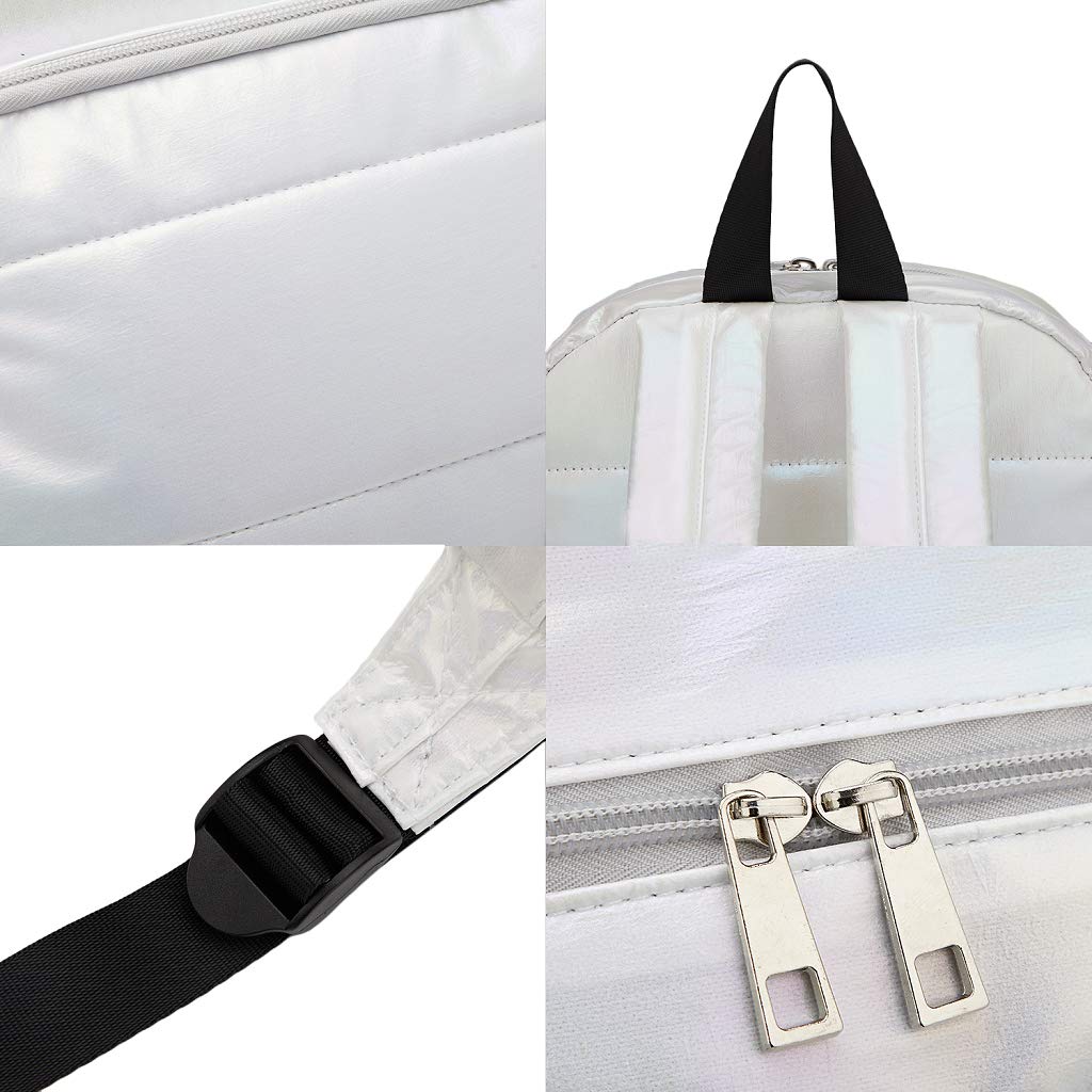 Women's Lightweight Quilted Backpack Purse - Waterproof & Stylish for Daily Use