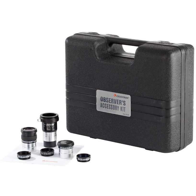 Observer's Accessory Kit 1.25 - Premium Telescope Eyepieces & Astronomy Tools for Stargazing, Astrophotography & Night Sky Observation