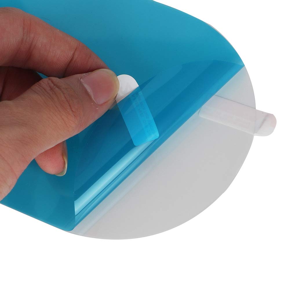 100x150mm Car Rearview Mirror Rainproof Anti-Fog Protective Film - Waterproof Sticker for Clear Visibility in Rainy Weather - Perfect for Driving Safety in Storms and Foggy Conditions