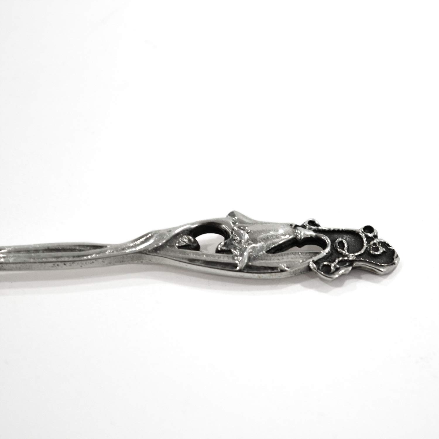 925 Sterling Silver Rose Shaped Spoon - Elegant Baby Shower Gift for Girls, Christening, Birthday & Special Occasions | Perfect for Tea Parties, Desserts & Keepsake Memories