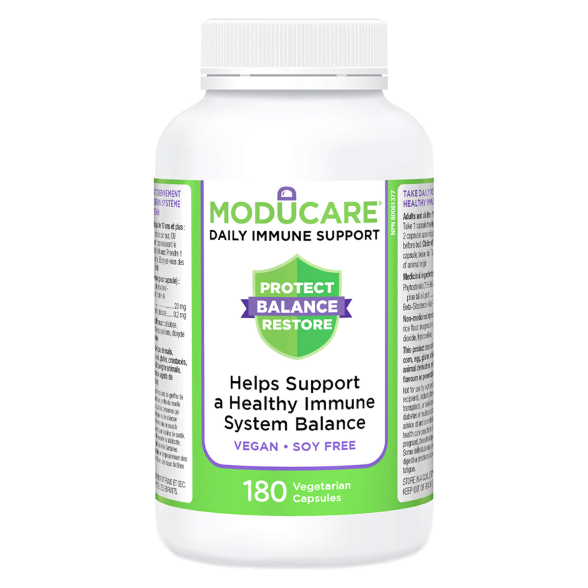 Moducare Daily Immune Support Supplement - Boost Immunity & Wellness with Natural Ingredients - Perfect for Cold & Flu Season, Travel, and Busy Lifestyles
