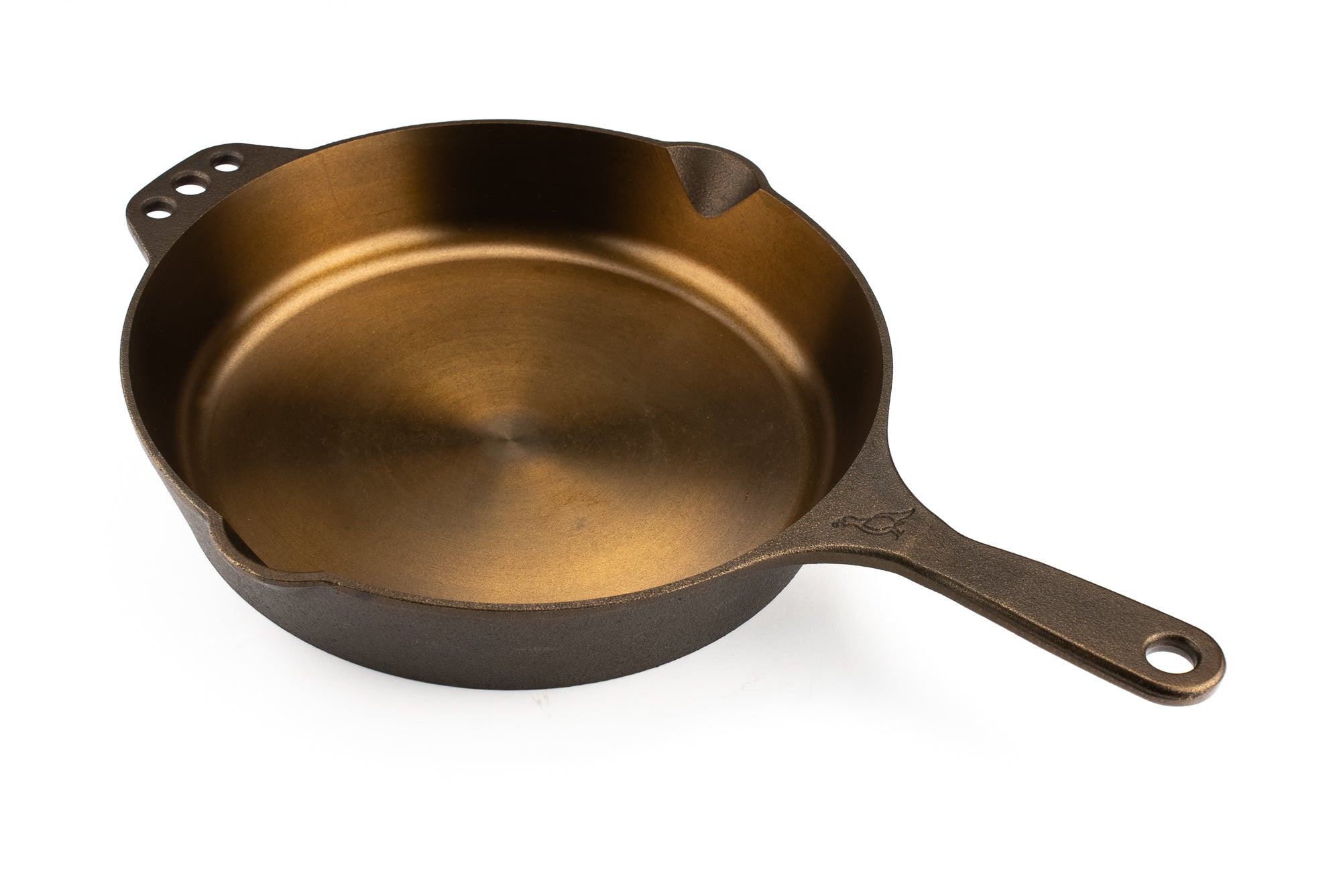 Smithey Cast Iron Skillet - Premium 10.5 Inch Seasoned Iron Pan for Cooking, Baking & Grilling - Perfect for Stovetop, Oven & Outdoor Camping