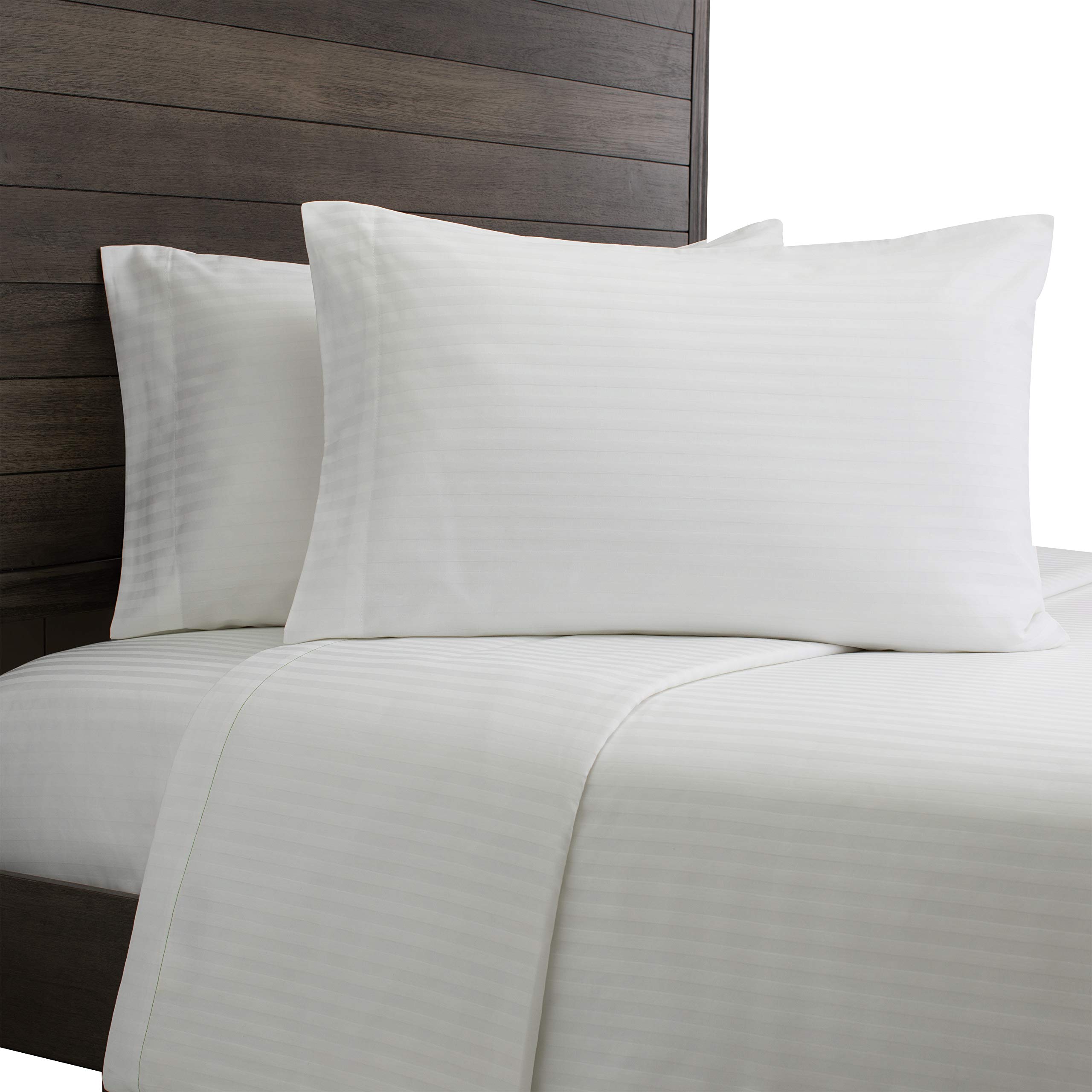 Premium Baltic Linen 250 Thread Count Hotel Pillowcases - 12 Pack White Luxury Bedding Set for Home, Hotel & Airbnb Use