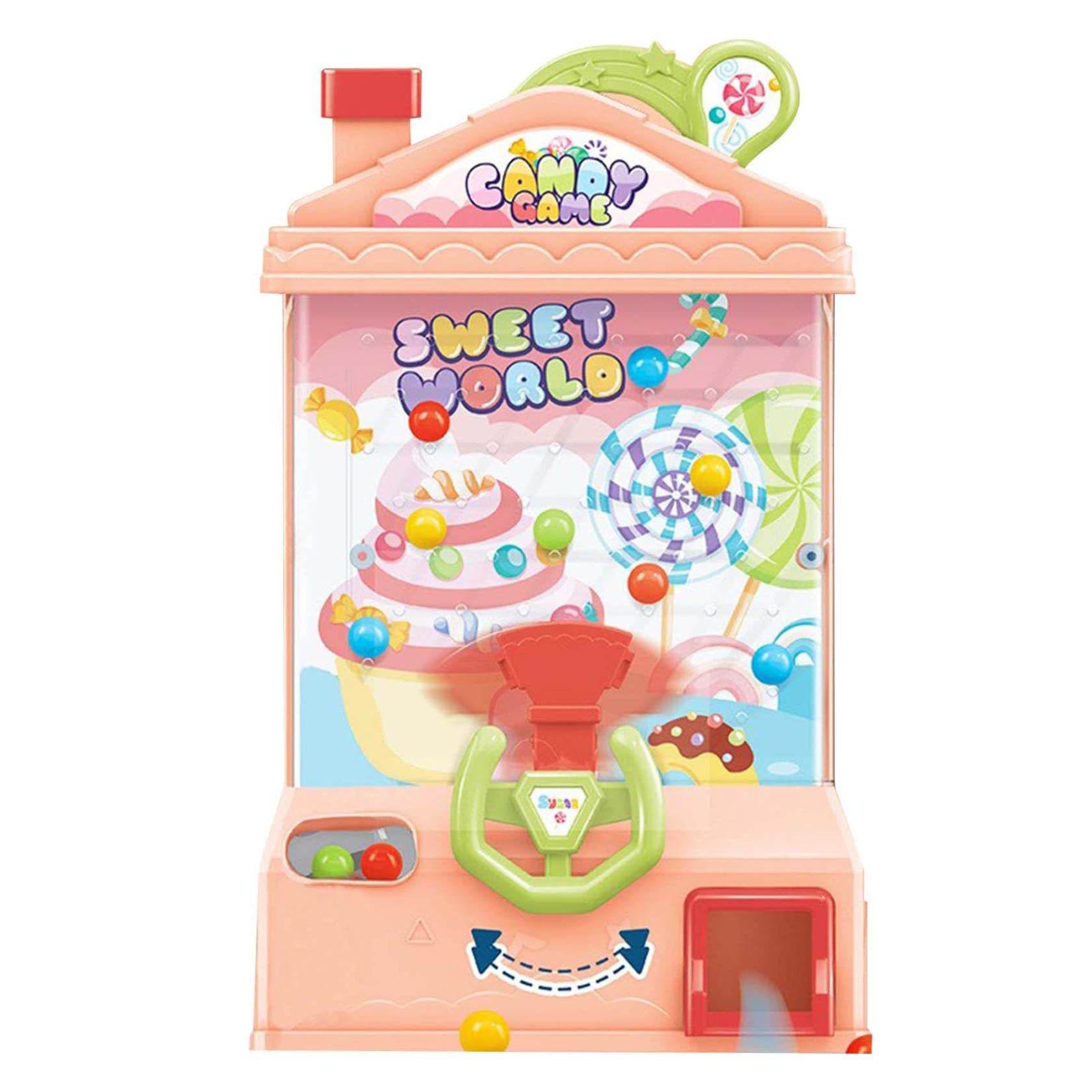 Interactive Puzzle Ball Catcher Game for Kids - Parent-Child Bonding Desktop Toy with Colorful Balls (Pink) | Fun Indoor Activity & Stress Relief for Families