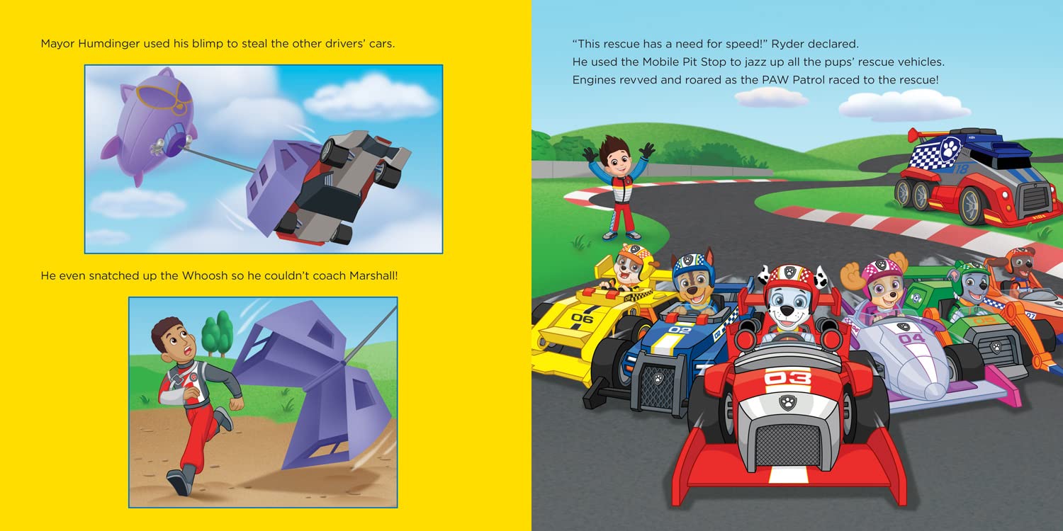 PAW Patrol Ready, Race, Rescue! Illustrated Story Book for Kids Ages 2-5 – Nickelodeon TV Series Adventure Picture Book | Perfect for Bedtime Stories, Early Reading & Gift Ideas