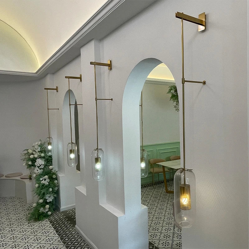Modern LED Wall Sconce Light Fixture - Adjustable Dimmable Indoor/Outdoor Lighting for Living Room, Bedroom, Patio & Hallway - Sleek Contemporary Design with Warm White Light