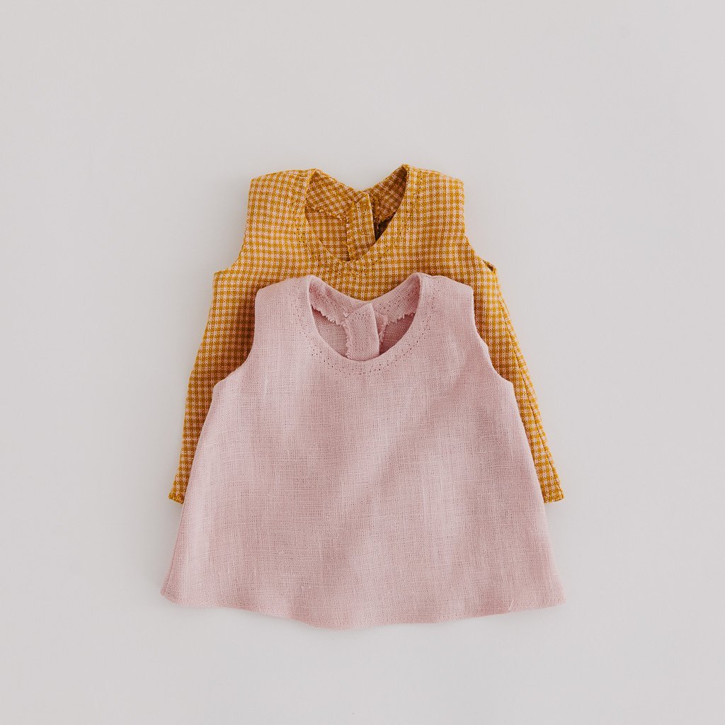 Stylish Mauve Linen Shift Dress for Women - Comfortable Summer Casual Dress for Beach, Office & Everyday Wear