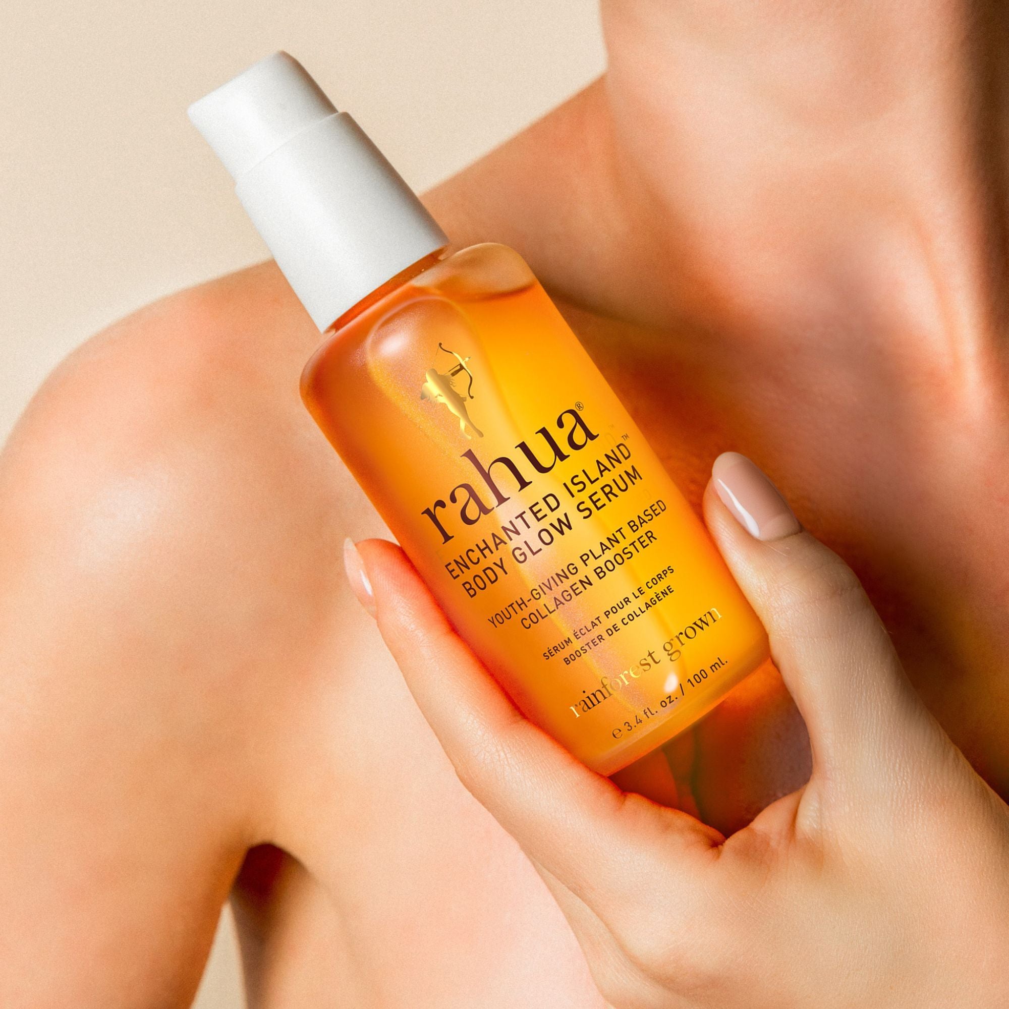 Enchanted Island Body Glow Serum - Hydrating & Illuminating Lotion for Radiant Skin | Perfect for Summer Beach Days & Night Out Glow