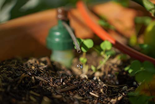 Blumat Automatic Drip Irrigation System for 8 Plants with Pressure Reducer - No Electricity or Batteries Needed - Perfect for Garden, Patio, Hanging Baskets, Raised Beds & Greenhouses | Indoor & Outdoor Plant Watering Solution