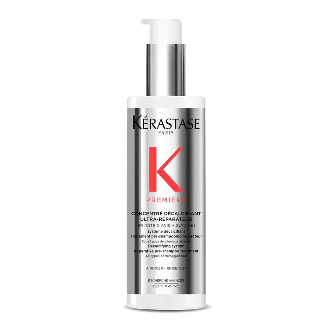 Kerastase Premiere Concentre Decalcifiant Ultra Reparateur Pre Shampoo - Hair Detox & Repair Treatment for Damaged Hair - Perfect for Pre-Wash Care Before Coloring or Styling