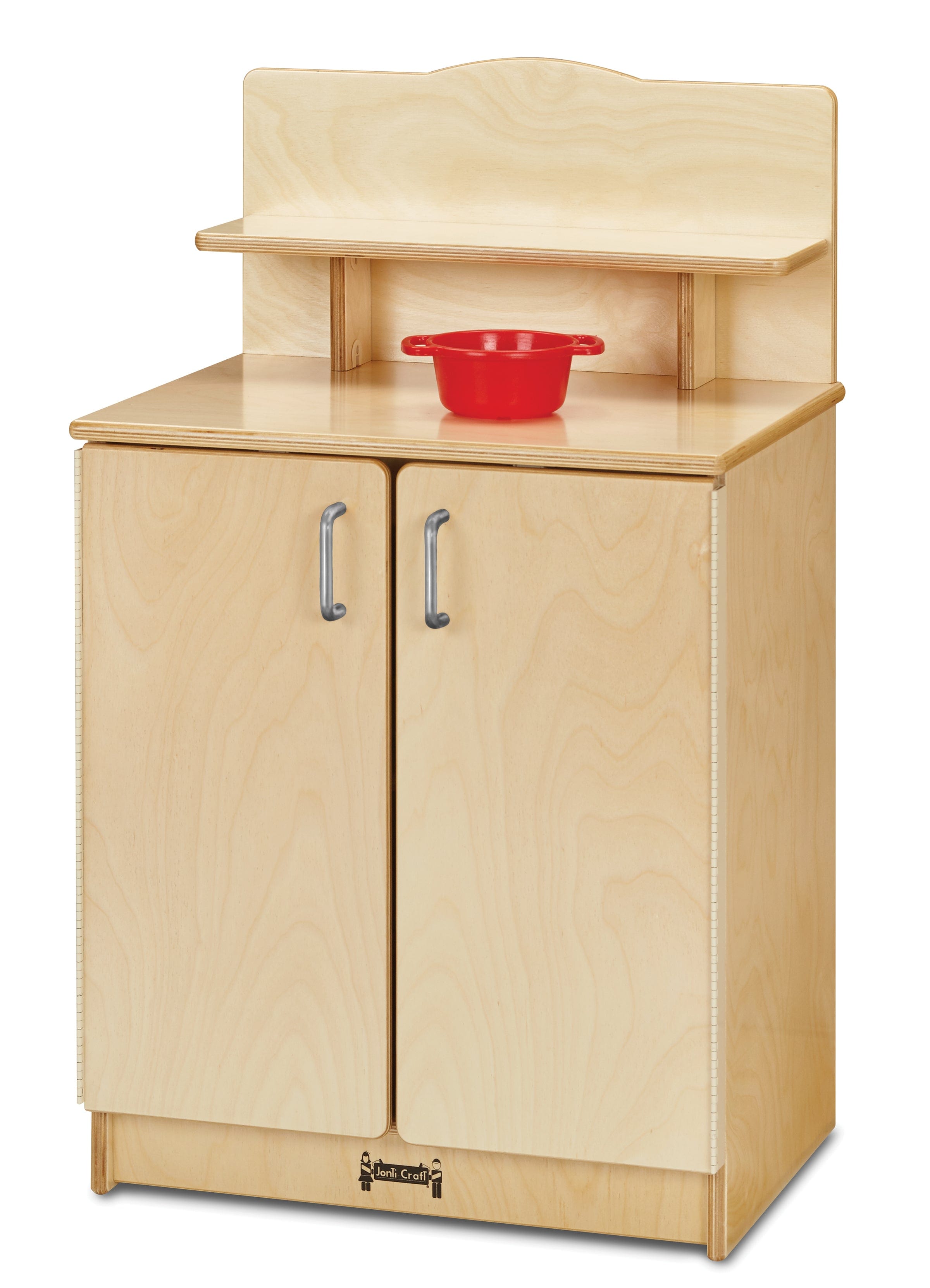 Jonti Craft® Culinary Creations Wooden Play Kitchen Cupboard - Pretend Cooking Toy for Kids, Toddler Learning & Role Play - Perfect for Home, Preschool & Daycare Playrooms