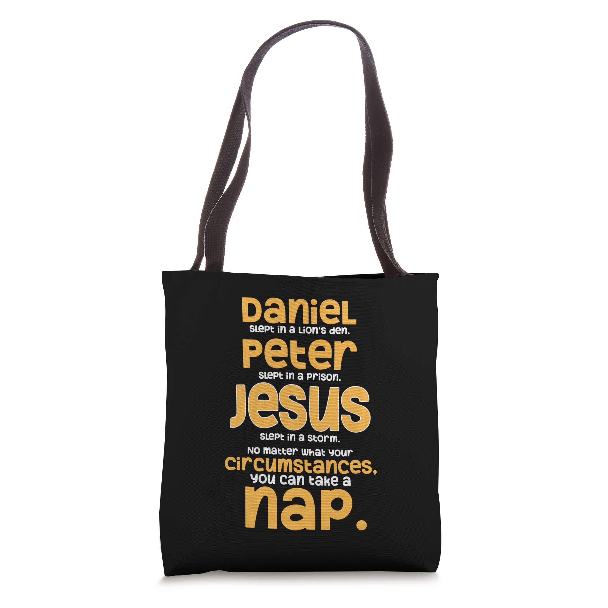Christian Bible Verse Tote Bag for Men & Women - Church & Daily Use