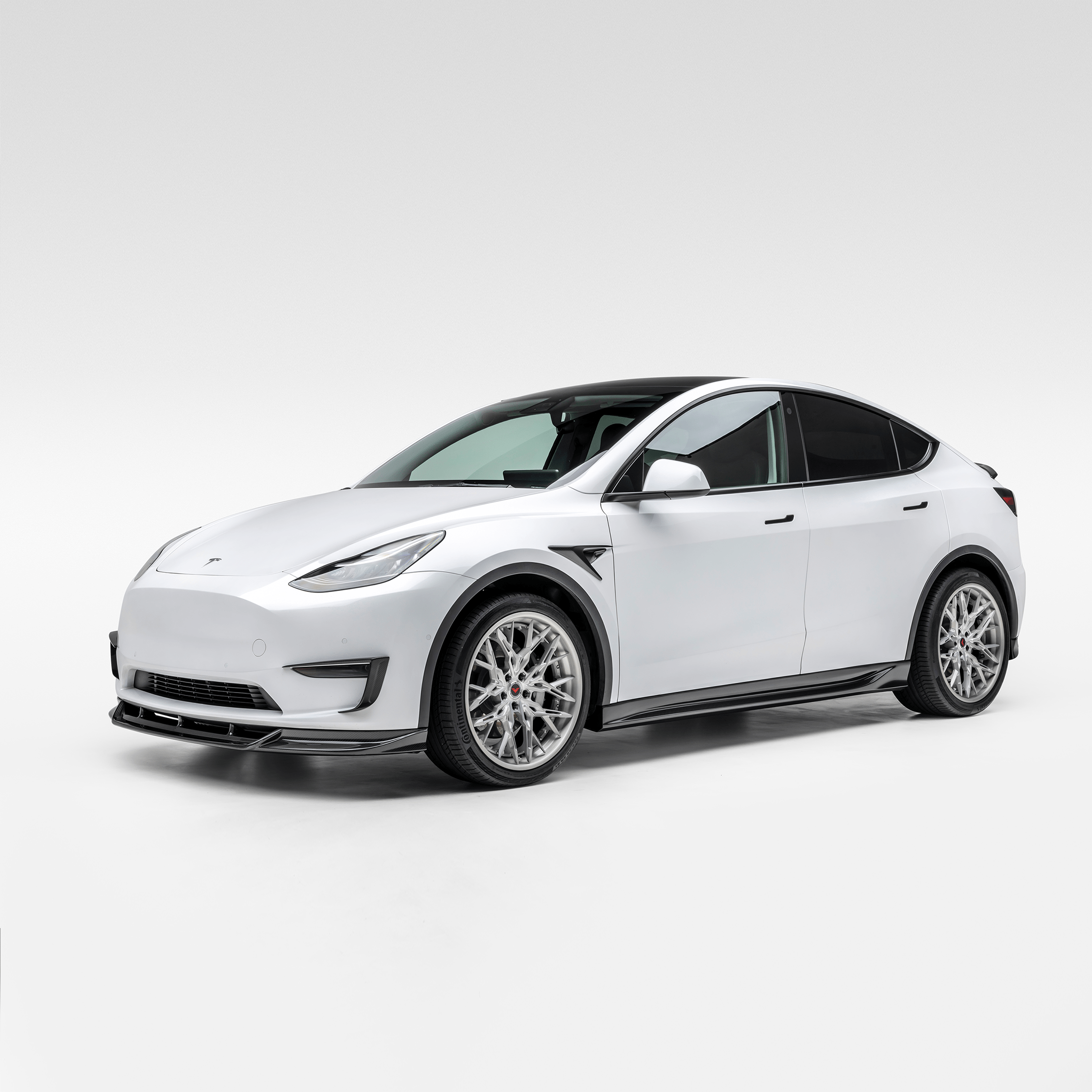 Tesla Model Y Aero Side Skirts - Carbon Fiber Car Body Kit for Enhanced Aerodynamics & Style - Perfect for Road Trips & Performance Driving
