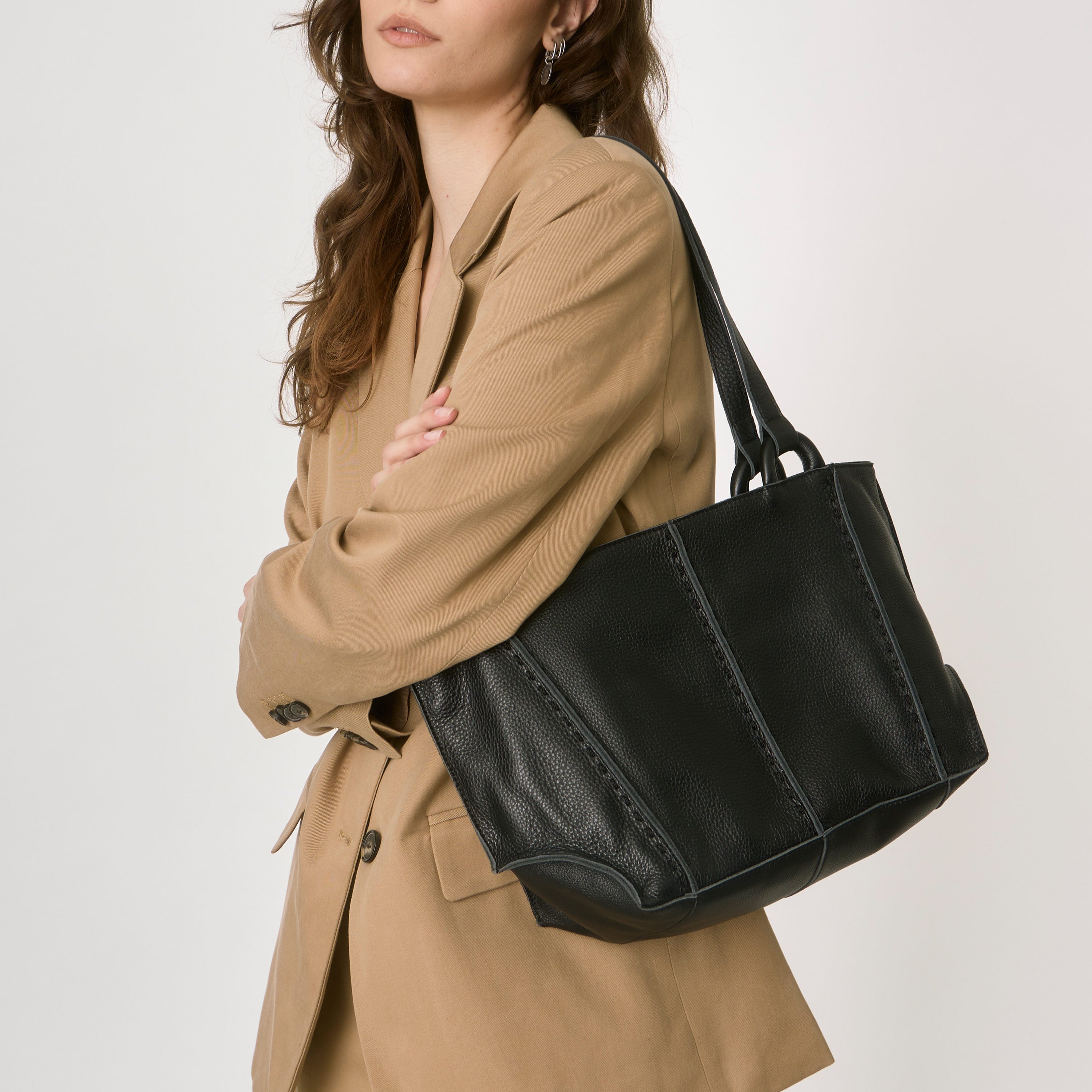 Los Feliz Satchel - Stylish & Durable Leather Crossbody Bag for Women | Perfect for Work, Travel & Everyday Use