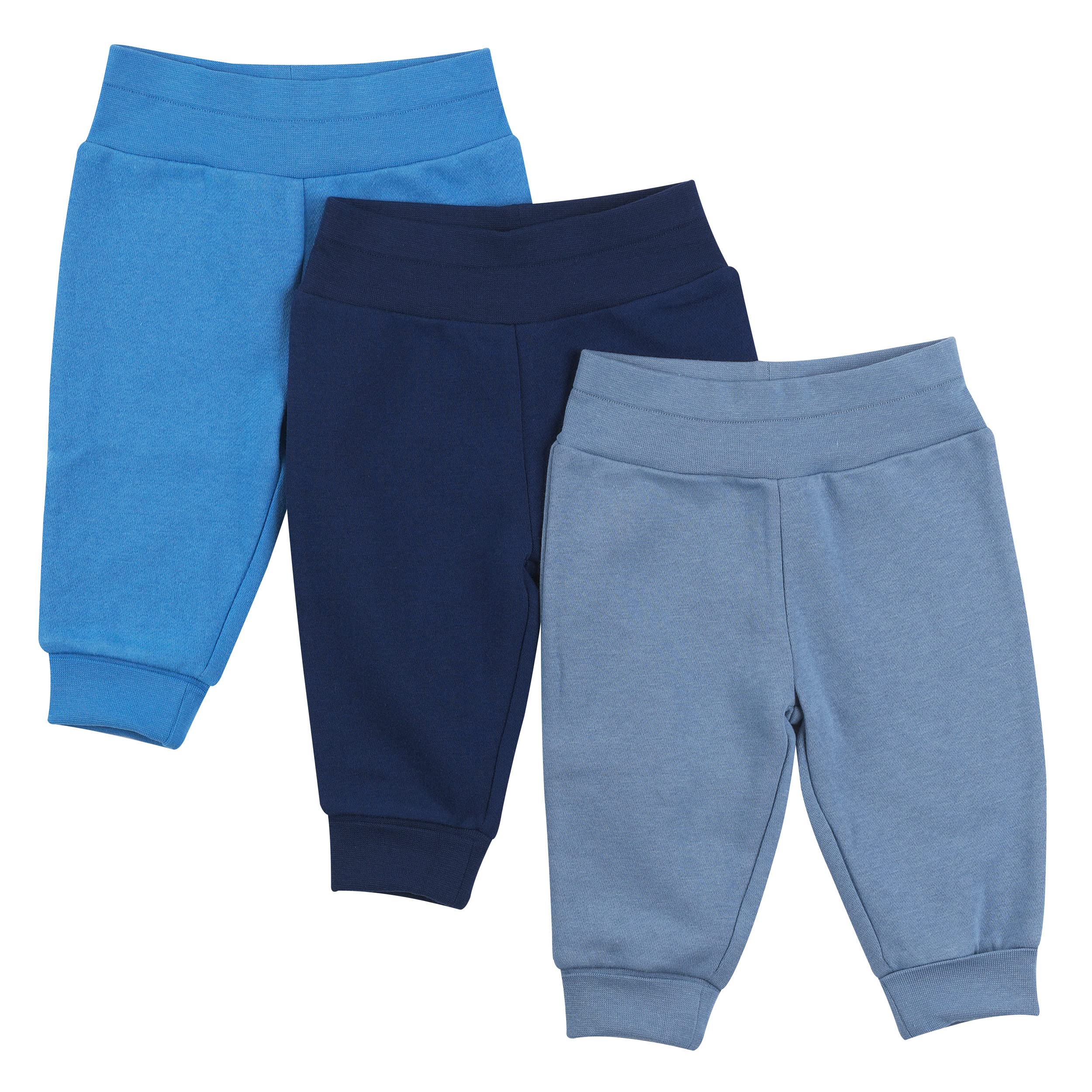 Hanes Girls Fleece Pull-on Pants 3-Pack - Super Soft 4-Way Stretch Joggers for Babies & Toddlers | Cozy Lounge Wear, Playtime & Sleepwear
