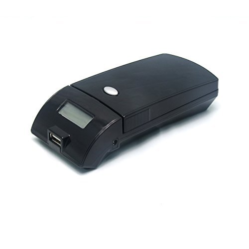 Glorich Universal Battery Charger with LCD Display - Fast USB Charging for AA AAA 9V Li-ion Li-polymer Ni-MH Ni-CD Batteries - Perfect for Digital Cameras, Camcorders, Smartphones & Electronics - Home Office Travel Essential