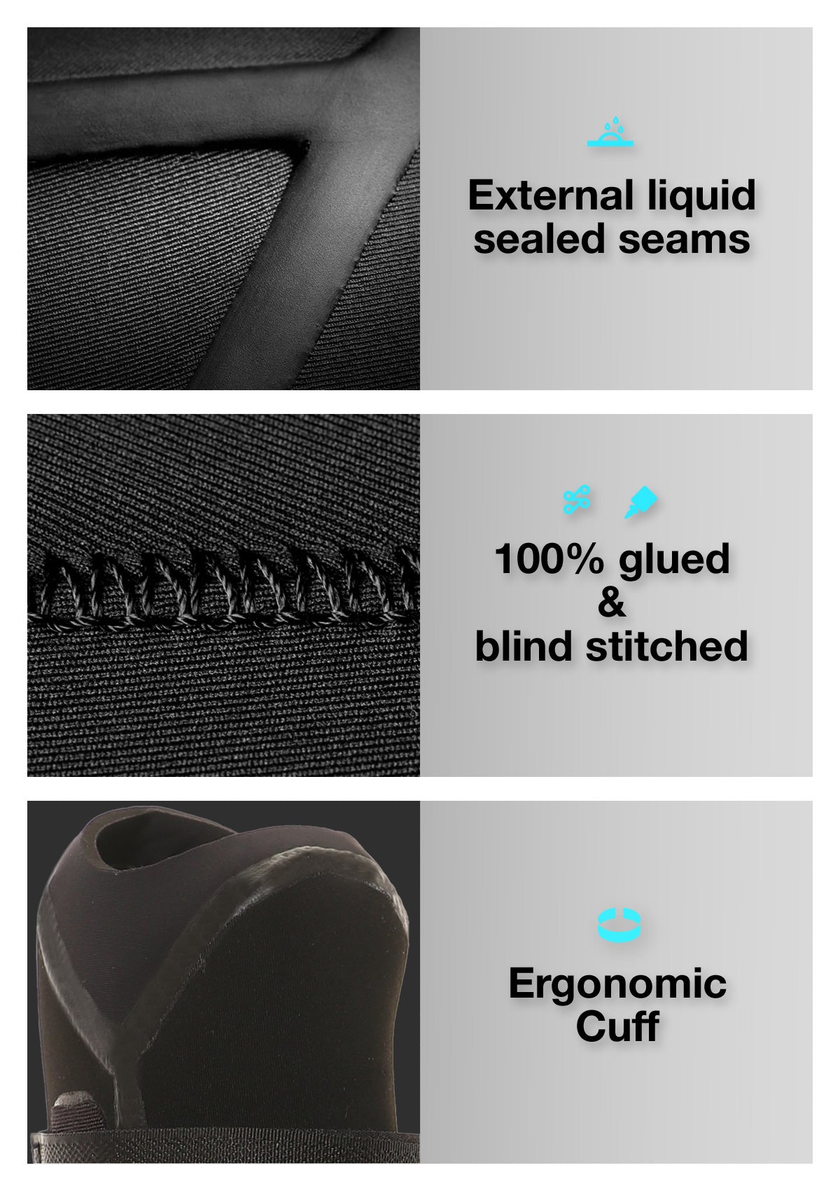 4mm Neoprene Thermal Wetsuit Boots for Scuba Diving & Surfing - Waterproof & Warm Dive Booties for Cold Water Activities