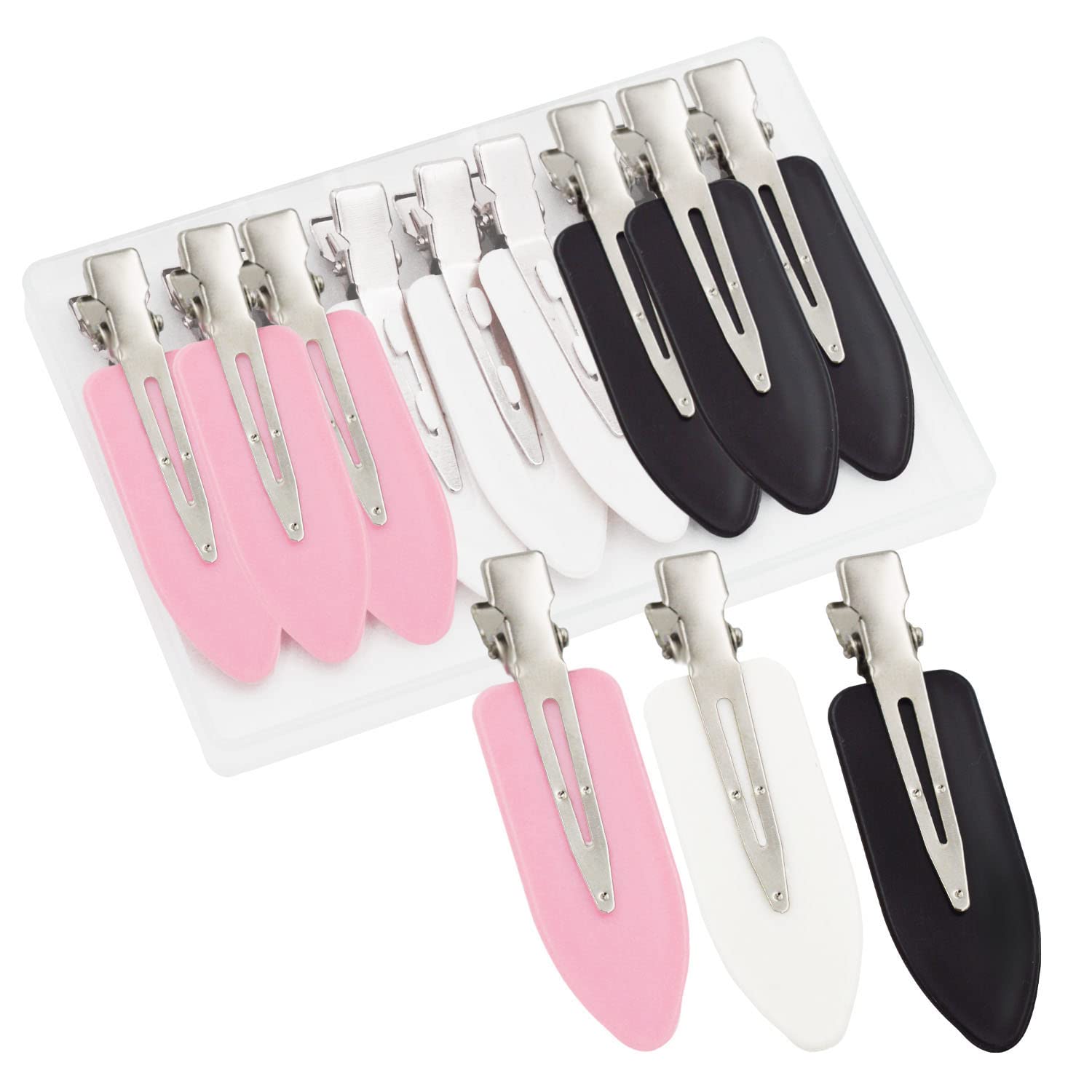 20 Pcs No Crease Hair Clips for Women & Girls - Non-Slip Hair Curl Pins, 6cm Hair Accessories for Styling, Braiding & Updos - Perfect for Daily Use, Salon & Special Occasions