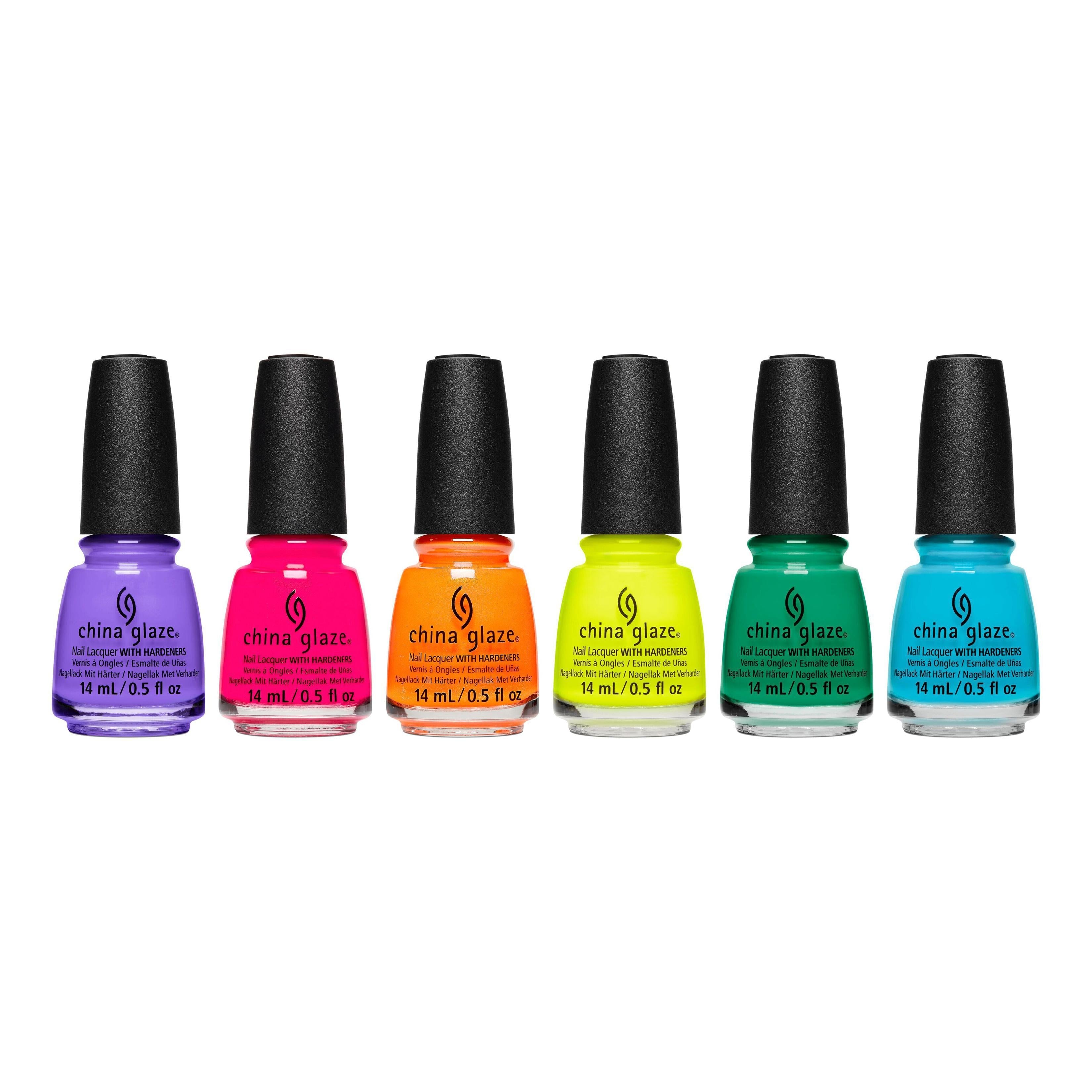 China Glaze Havana Nights Nail Polish Collection - Vibrant Colors for Summer & Tropical Nail Art Designs