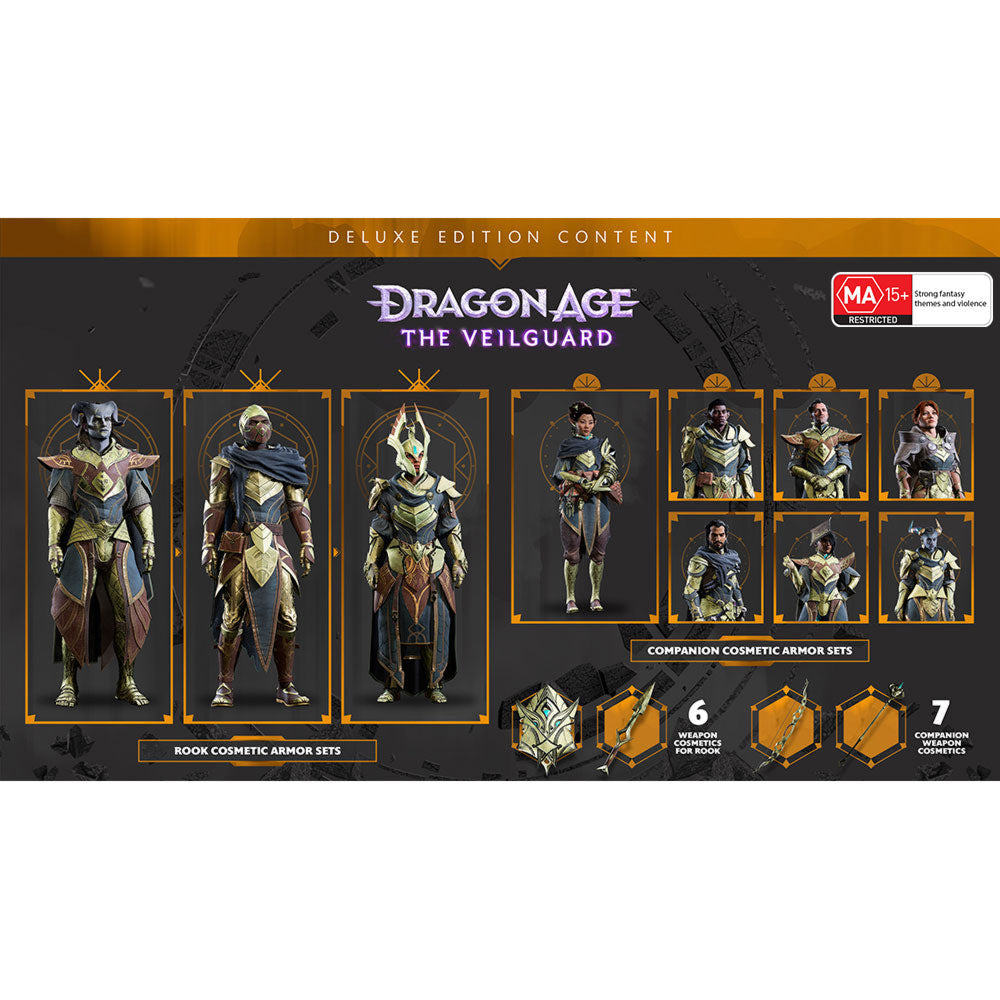 Dragon Age The Veilguard - PlayStation 5 (PS5) Game | Epic Fantasy RPG Adventure | Perfect for Fans of Story-Driven Games & Medieval Fantasy Worlds