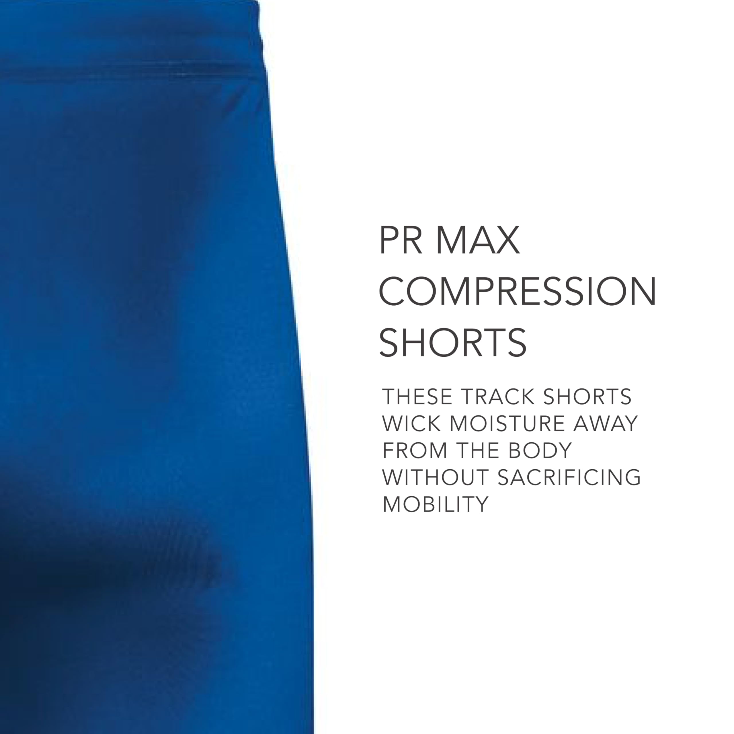 Holloway Men's Premium Max Compression Shorts - High Performance Workout & Running Shorts for Gym, Training & Sports Activities