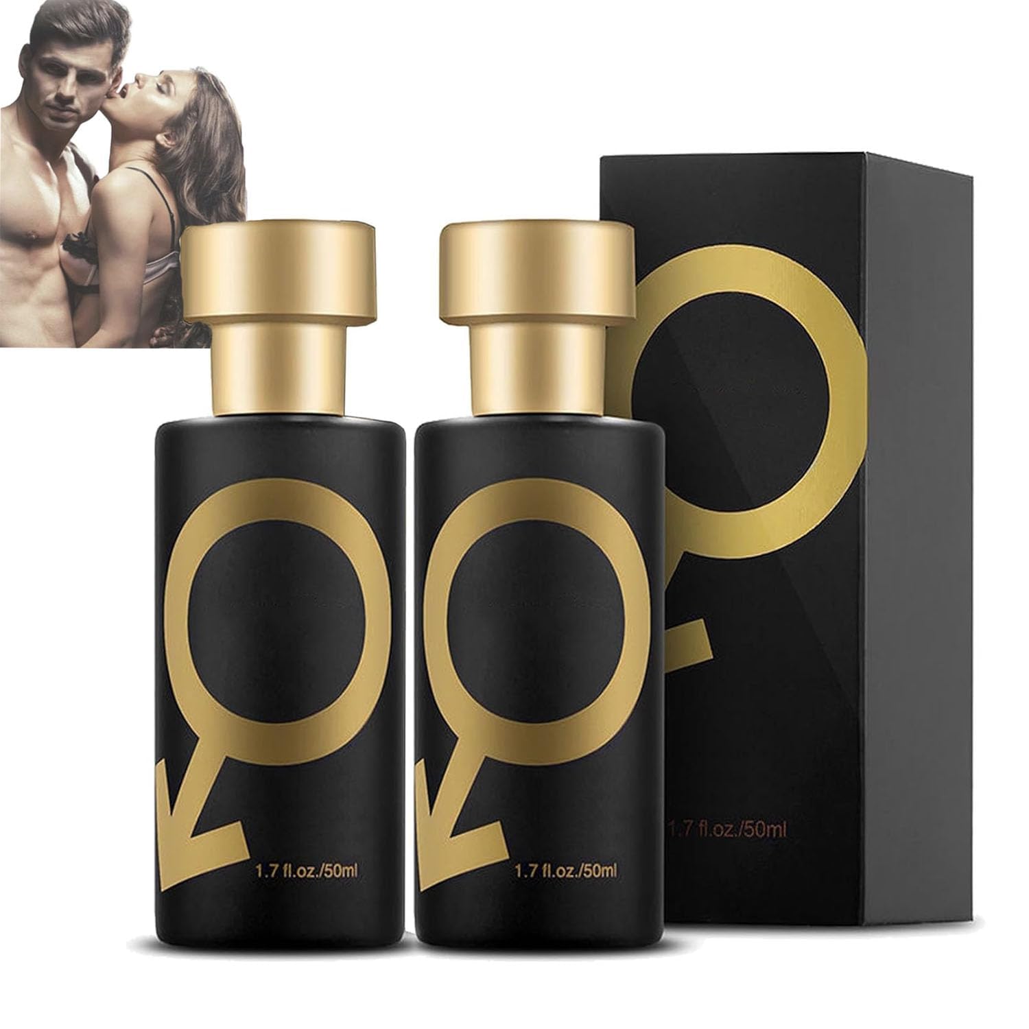 VYG Cologne for Men - Alpha Touch Pheromone Cologne to Attract Women (2-Pack) | Long-Lasting Fragrance for Date Night & Special Occasions