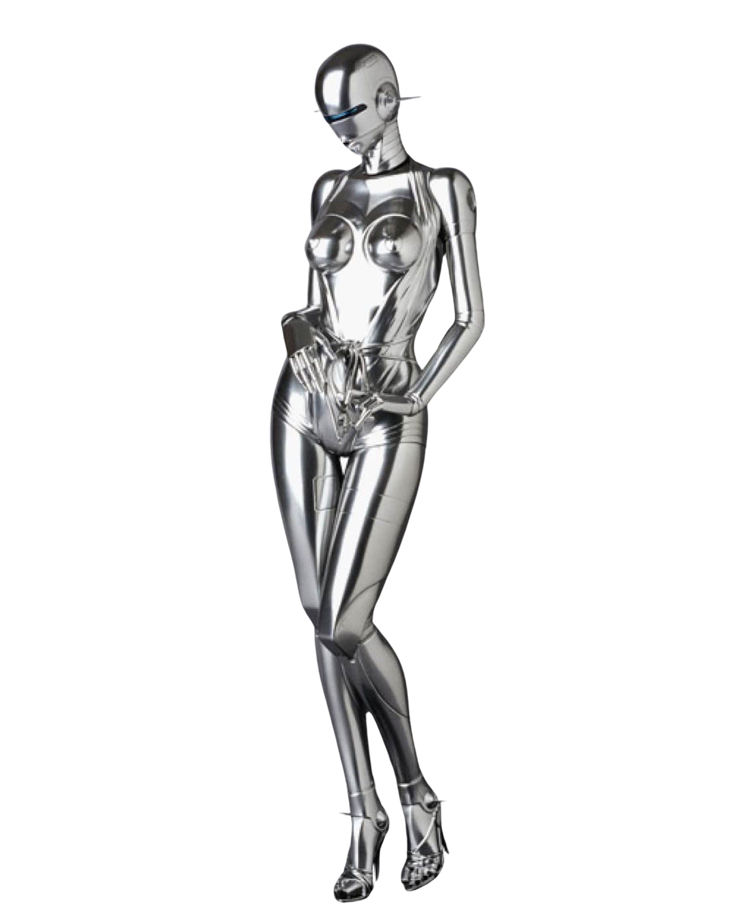 Sexy Robot Standing Model A - High-Quality Collectible Figure for Display & Decoration | Perfect for Home, Office, or Gamer Room Decor